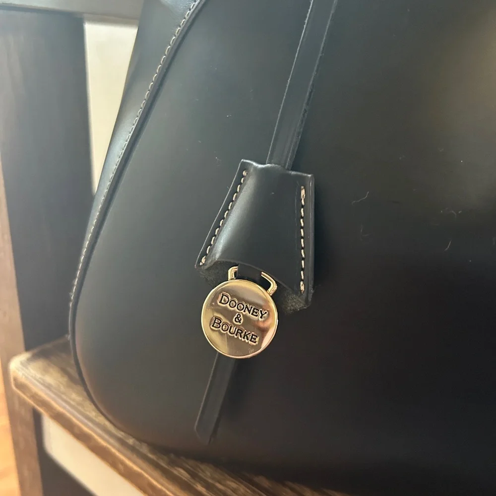 Dooney & Bourke Large Alto Camilla Satchel Italian leather - Picture 2 of 8